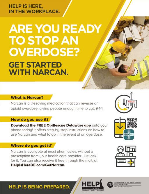 Construction Naloxone Flyer